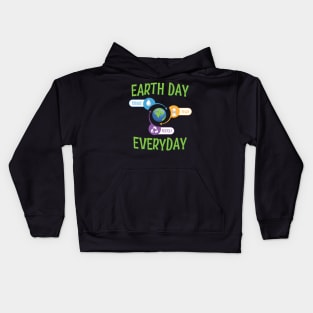 Earth Day Everyday' Earth Day Gift Kids Hoodie